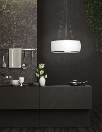 Вытяжка SOFFIO IS.58  White Satin Glass Falmec купить в Ярославле | Всегда в наличии! | Артикул CSAI58.E0P7#ZZZF461F | Официальный сайт LEADER-BT