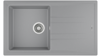 Кухонная мойка STONE 50 B-TG 1B 1D METALLIC GREY